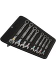 Wera 6000 Joker 8 Imperial Set 1 Set of ratcheting combination wrenches Imperial 8 pieces
