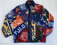 Polo Ralph Lauren Act And Graphic Full Zip Mens Jacket Medium