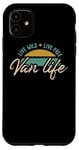 Coque pour iPhone 11 Live Wild Live Free I Digital Nomads I Van Life