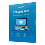 F-Secure F-secure Safe, Molnbaserat Realtidsskydd, 3 Enheter, 2 År (fcfxb