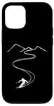 iPhone 14 Pro Skier Freerider for Skiing or Ski Touring Ski Lift Case