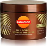 Carroten Gold Shimmer Intensive Tanning Gel 150 Ml - Tan Express Accelerator for