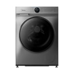 Midea 10.0KG Steam Wash Front Load Titanium Washing Machine With Wi-Fi - Midea Laundry Machines and Appliances Online - MF200W100WB/T