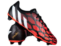 Adidas Predito Instinct Junior Predator Football Boots Black/Red UK 10K New