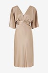 By Malina - Klänning Juno Dress - Beige