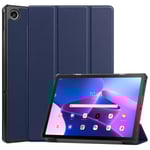 Lenovo Tab M10 Plus (3rd gen) Fodral Tri-fold Mörkblå