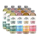 12 X Latitude 65 500 Ml Vitaminvatten Mixflak