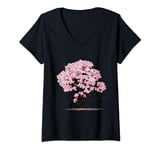 Womens Washington DC National Cherry Blossom Festival V-Neck T-Shirt
