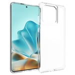 tectTech Motorola Edge 60 Fusion Tunt TPU-skal, Genomskinlig