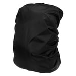 45L Backpack Rain Cover, Oxford Cloth, M, Black