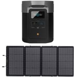 EcoFlow Delta Max (2016Wh) Powerstation + Solar Panel 220W