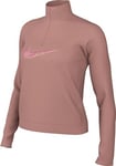 NIKE Pacer Sweatshirt Red Stardust/Fierce Pink L