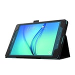 Samsung Galaxy Tab A 9.7 - läder Fodral / skal Svart