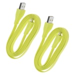 2x USB Bluetooth Speaker Charging Cable Data Cable For Logitech Speaker 1.2m