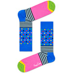 Happy Socks Women's Crew Socks - Stripes & Dots (UK 4-7 | EU 36-40)