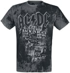 AC/DC Back in Black T-Shirt grey black