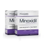 Foligain Minoxidil 2% Hair Regrowth Treatment For Women, 6 Months