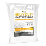 MattressMate - Mattress Bag | Storage Protective Cover for Moving - Heavy Duty, Reusable, Tearproof | King Size Fits All with Sealing Strip