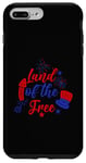 Coque pour iPhone 7 Plus/8 Plus 4 juillet Land of The Free