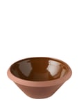 Degskål Home Kitchen Baking Accessories Mixing Bowls Brown Knabstrup Keramik