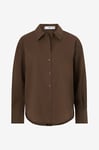Mango - Skjorta Shirt Fontana - Brun