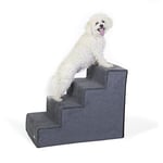 K&H Pet Products Pet Steps Escalier Pliable pour Chien pour lit surélevé Gris/Gris 4 marches