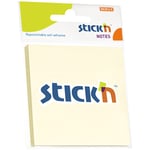 Notisblock 76x76 100 Blad Gul Butiksförpackning