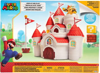 NEW Super Mario Mushroom Kingdom Castle Playset with Exclusive Bowser Figure