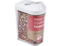 Keeeper Hällburk "Paola", 0,25 Liter, Vit/Transparent Ren Hällning Tack Vare Steglös Justering - 1 Del (1048110000000)
