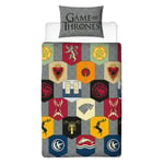 Game of Thrones Iconic Single Duvet Cover Set 2-in-1 Designs House Banners