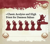 Cthulhu Wars:  Classic Acolytes & High Priest for Daemon Sultan