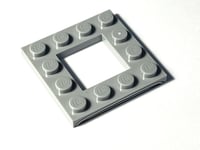 Lego Plate Modified 4 x 4, 2 x 2 Open Center Aston Martin DB5 Grille NEW FREE P