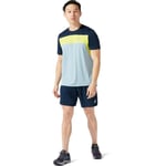 Asics Road 7 tum Shorts S Män Blå - Lätta och Bekväma Korta Byxor för Löpning