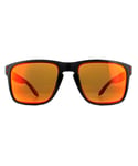 Oakley Square Mens Black Ink Prizm Ruby Polarized Sunglasses - One Size