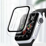 BNBUKLTD® Compatible for Apple Watch Screen Protector Case Series 3/4/5/6/SE Full Protective Cover (Watch Model: 40mm, Color: Clear)(*)