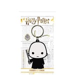 Harry Potter Porte-clés en caoutchouc Multicolore 4,5 x 6 cm
