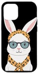 Coque pour iPhone 15 Pro Adorable design maman lapin pour les amateurs de lapins
