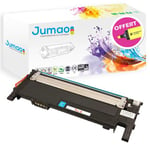 Toner cartouche type Jumao compatible pour Samsung CLX 3175N, Cyan 1000 pages