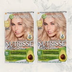 Garnier Nutrisse Ultra Creme Permanent Hair Colour 9.12 VERY LIGHT PEARLY BLONDE