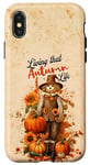 iPhone X/XS Fall Harvest Scarecrow Living That Autumn Life Case