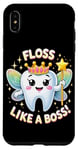 Coque pour iPhone XS Max Floss Like a Boss Tooth Fairy Fun Hygiène bucco-dentaire