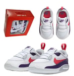 Nike Air Max 90 Crib White Baby/Toddler Trainers Size  UK 3.5 / EUR 19.5 / 10cm