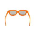 4 x Passive 3D Orange Kids Childrens Glasses for Passive TVs Cinema Projectors