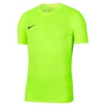 Nike Park VII Jersey SS Maillot Homme, Volt/Black, FR : L (Taille Fabricant : L)