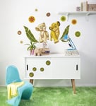 50x70 cm Wall & Furniture STICKER decal Simba and Nala kids room Disney decor