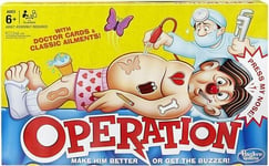 Classic Hasbro Operation Game Electronic Board Game Indoor Game Kids Adults 6+