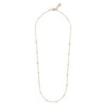 Snö Of Sweden Julie Small Chain Necklace Gold/White
