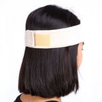 1pcs Flexible Fashion Velvet Wig Grip Hair Band Headband Ac Beige