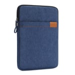 NIDOO 8 Inch Water-Resistant Laptop Sleeve Case Protective Bag Portable Carring Pouch For 2019 7.9" iPad mini 5 / iPad mini 4/8" SAMSUNG Galaxy Tab S2 / 8.4" HUAWEI MediaPad M5 Tablet, Blue