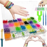 Loom Bands Kit - 4400st i 22 färger